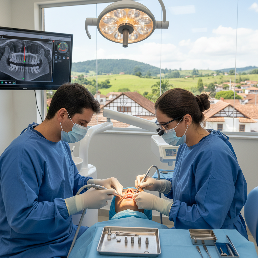 Como é Feita a Cirurgia de Implante Dentário em Timbó SC