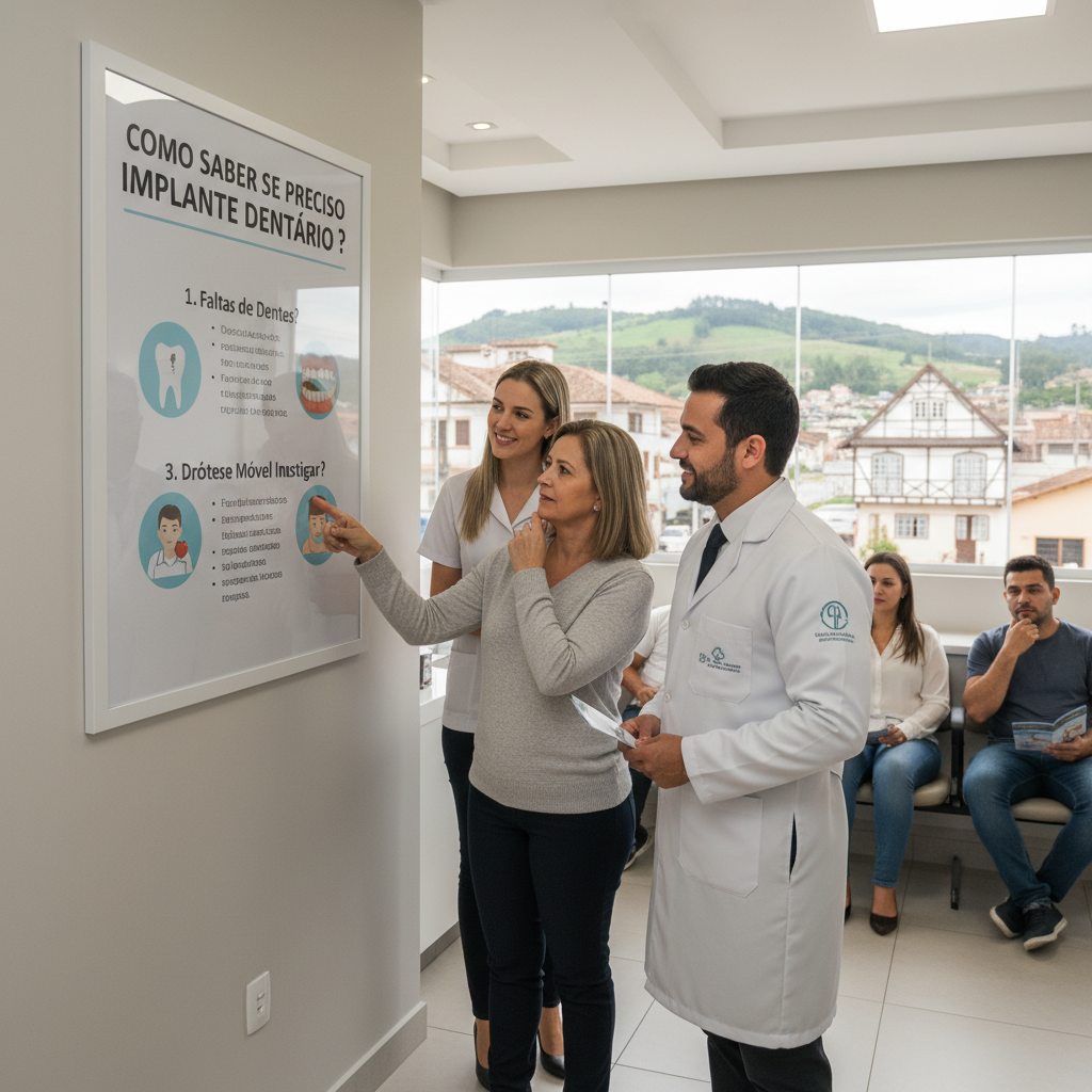Como Saber se Preciso de Implante Dentário em Timbó SC