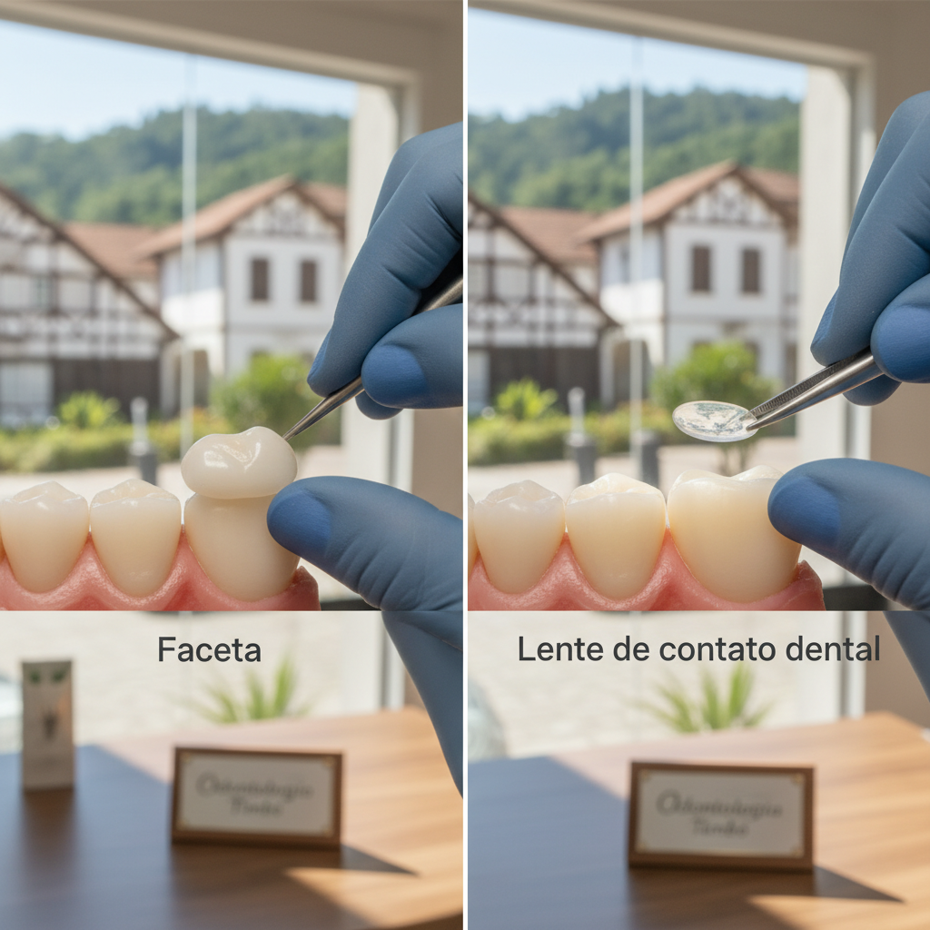 Faceta ou Lente de Contato Dental em Timbó: Qual a Diferença?