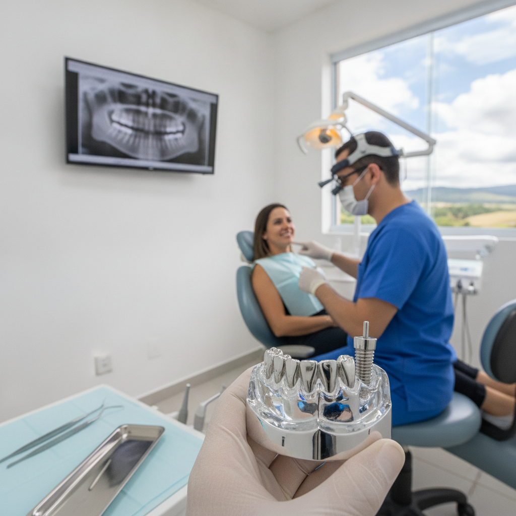 Implante Dentário Cobre Pelo Plano Odontológico em Timbó SC?