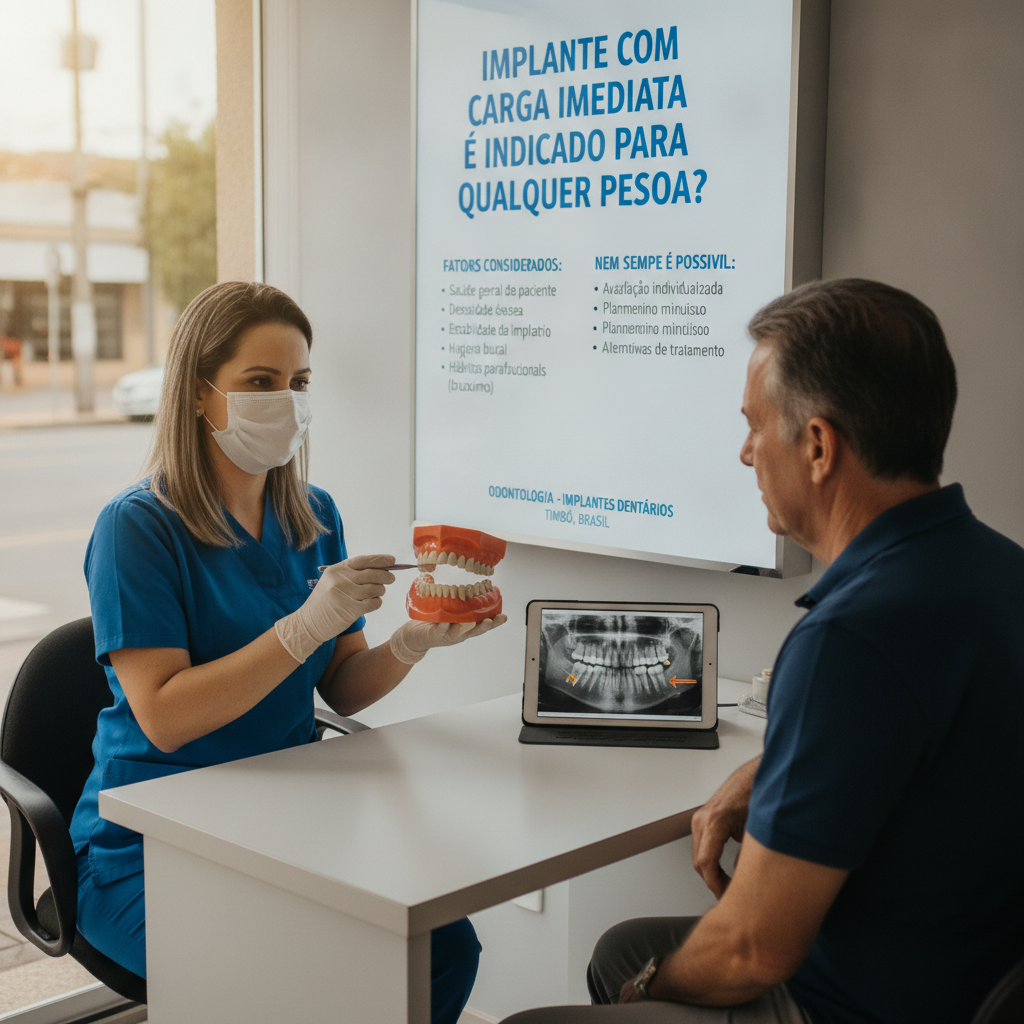 Implante Dentário com Carga Imediata em Timbó SC