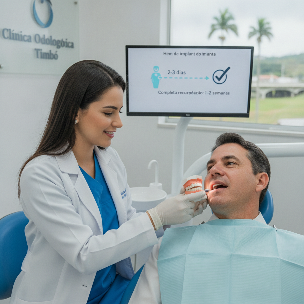 Implante Dentário Dói? Saiba a Verdade em Timbó SC