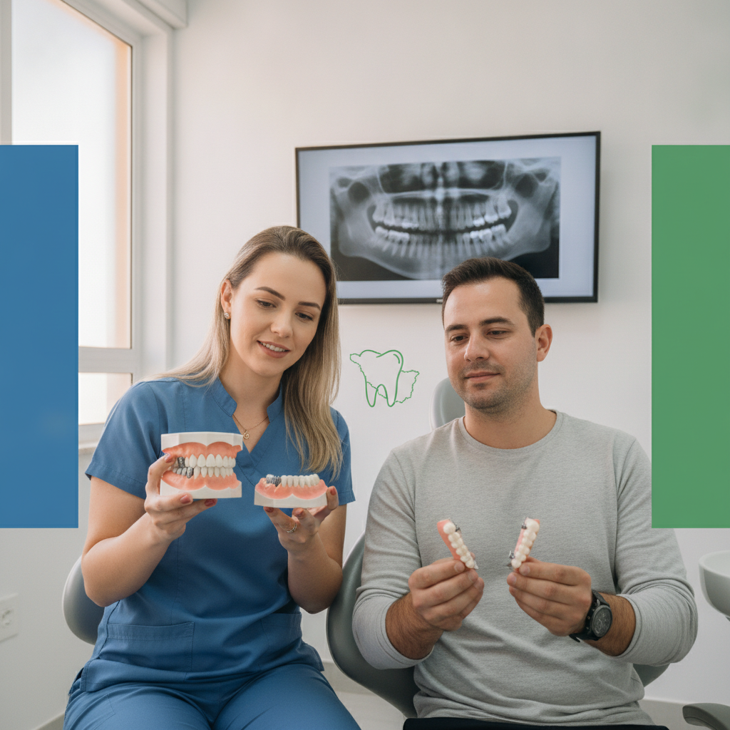 Implante Fixo ou Removível: Qual a Diferença em Timbó SC?