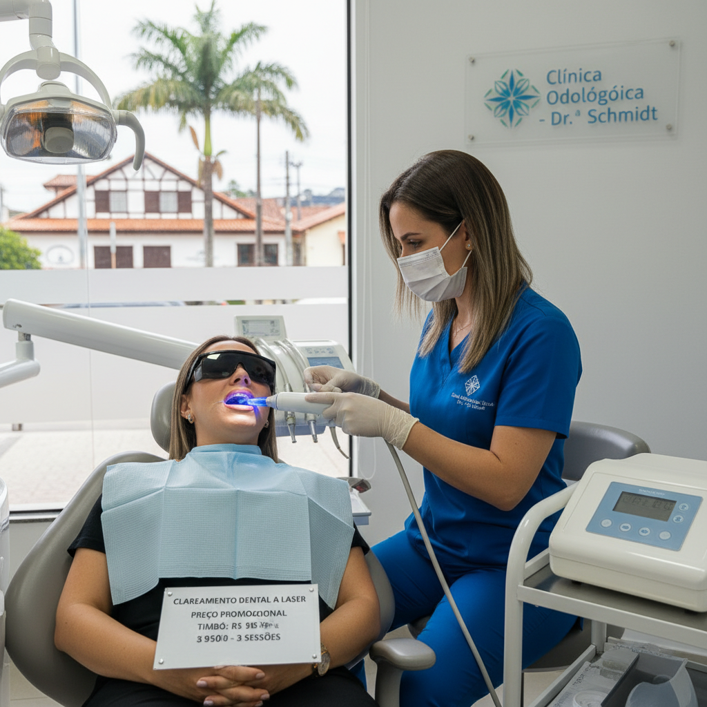 O que é Clareamento Dental a Laser em Timbó | Oral Unic