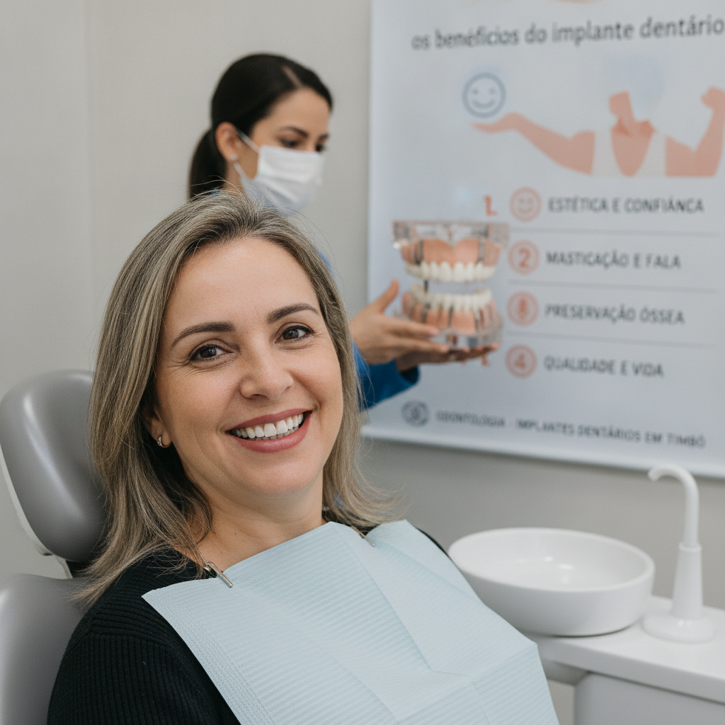 Quais os Benefícios do Implante Dentário em Timbó SC