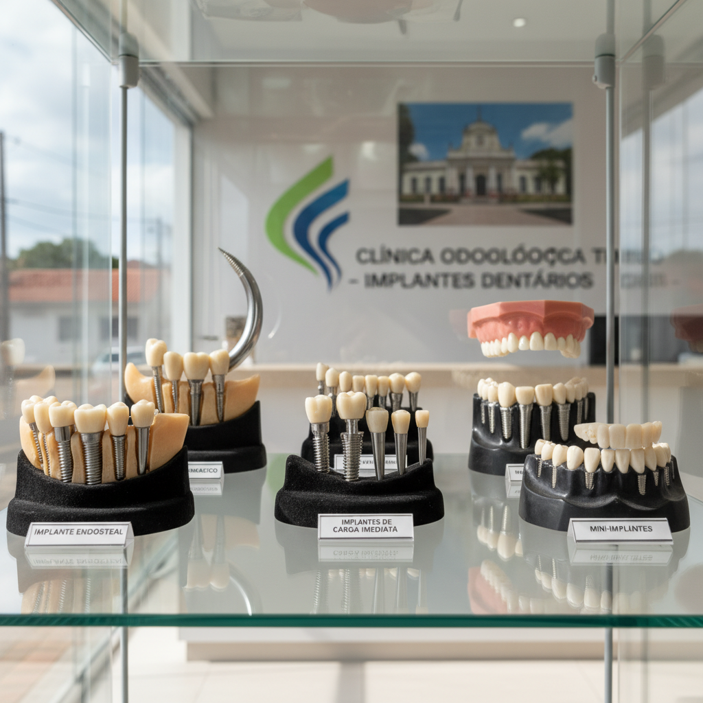 Quais Tipos de Implante Dentário Existem em Timbó? Guia 2024