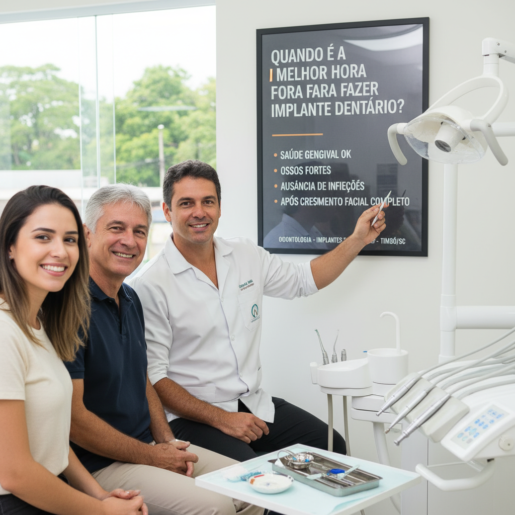 Quando Fazer Implante Dentário em Timbó: Guia 2024
