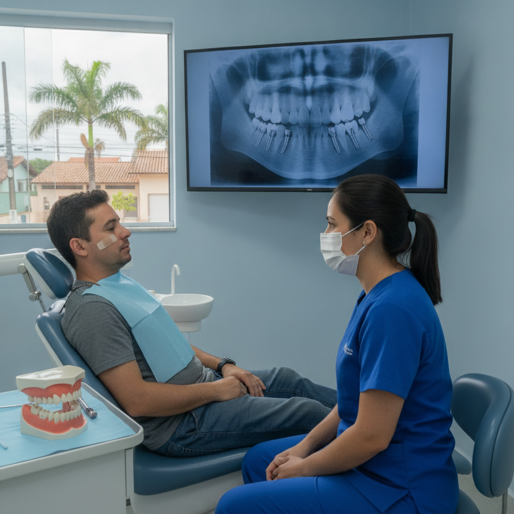 Repouso após implante dentário em Timbó SC: saiba tudo